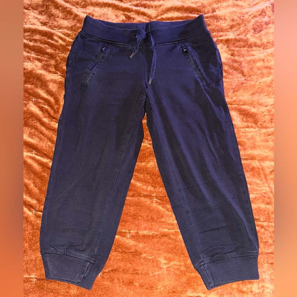 Ralph Lauren Crop Sweats With Pockets - Small